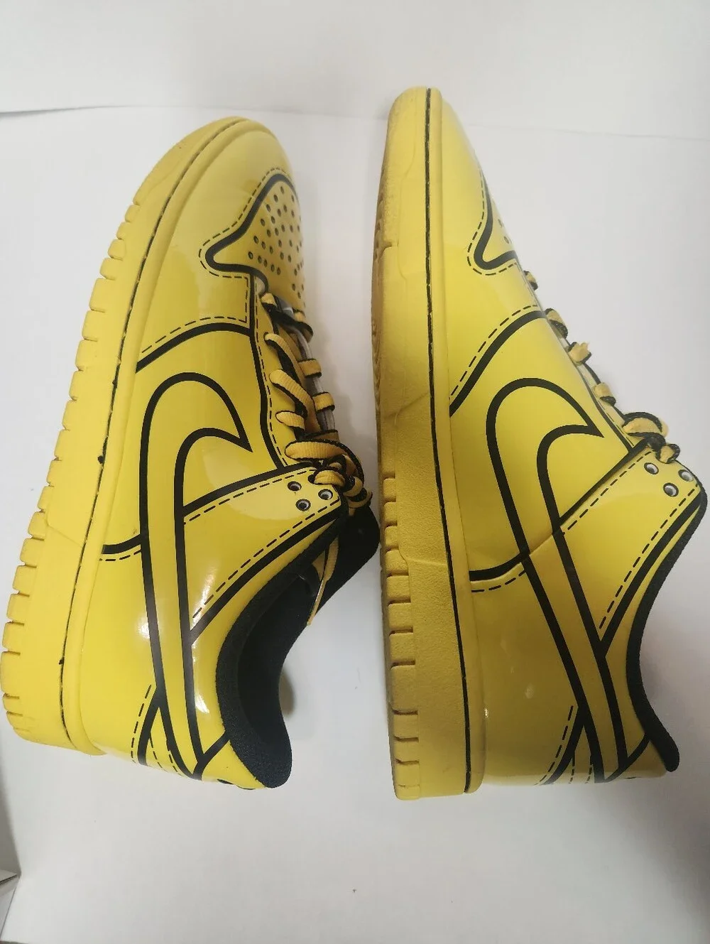 Nike Dunk Low X Lego Yellow Sneakers